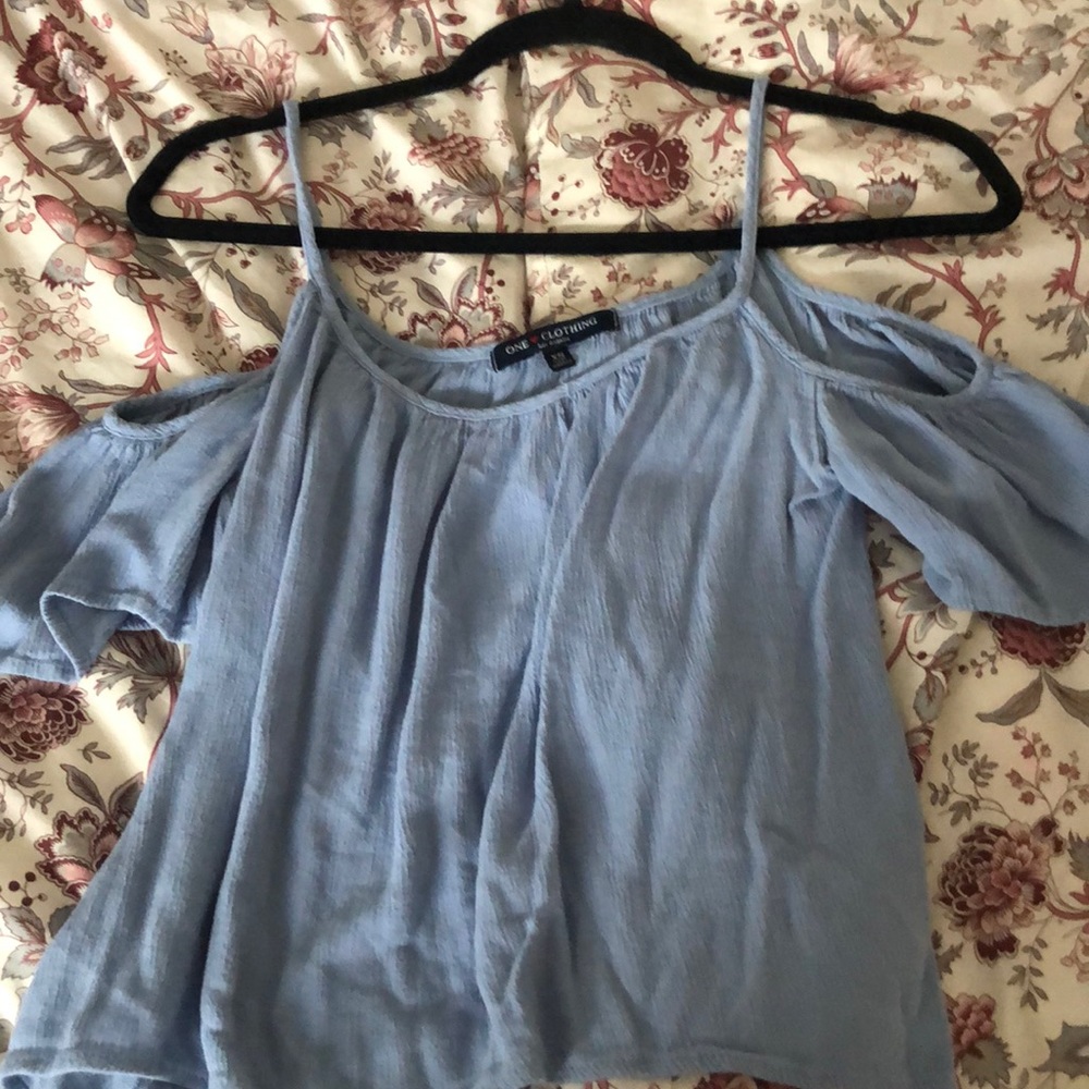 blue blouse